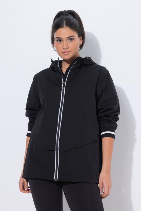 Actual product image Ulla Popken Reflective Detail Raincoat (54, 56)