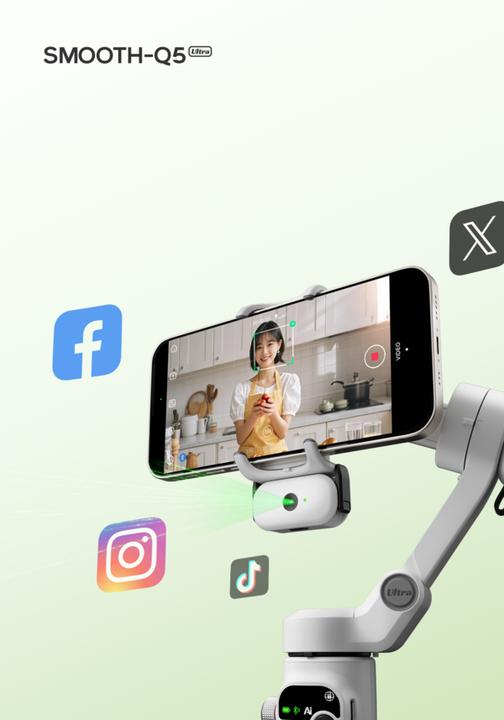 Actual product image Zhiyun SMOOTH Q5 Ultra - Stabilizer for Smartphone (Smartphone, 0.29 kg)