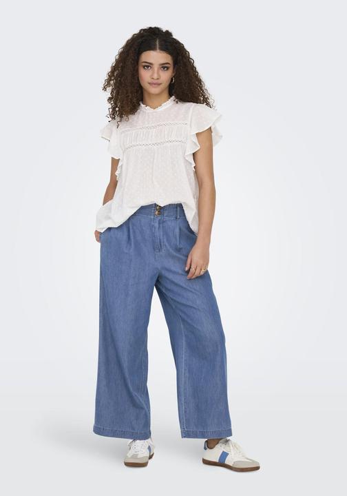 Actual product image Only ONLBEA Hohe Taille Weiter Beinschnitt Jeans Jeans mit weitem Bein (34)