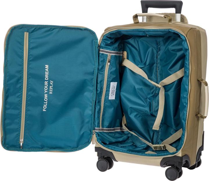 Actual product image Brics Replay Sand Woo 4 Rollen Kabinentrolley S 55 cm (50 l)