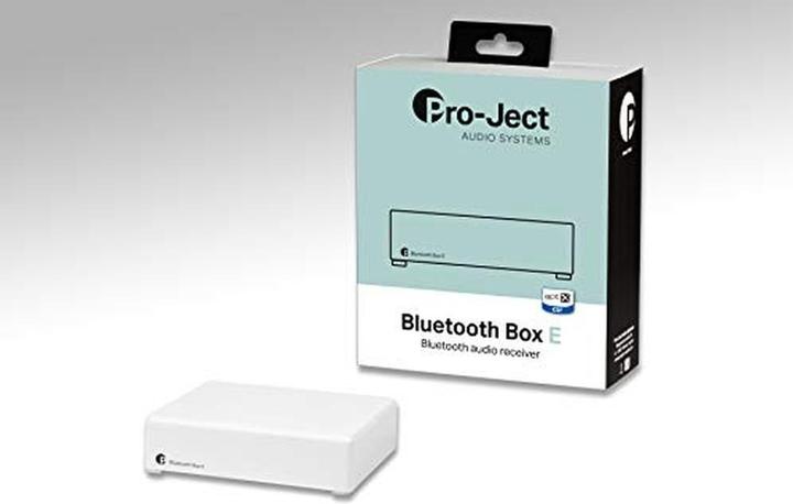 Actual product image Project BT Box E HD white Bluetooth audio receiver with aptX (Receiver)