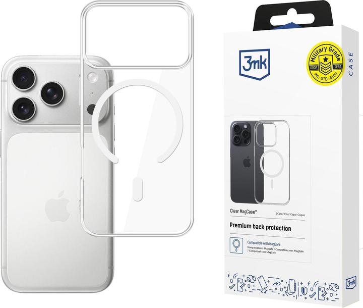 3MK Etui Clear MagCase do Apple iPhone 17 Pro (Apple iPhone 17 Pro)