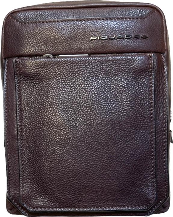 Produktbild Piquadro Tallin, Leather Crossbody Bag, Brown, CA3084W108, 23 X 18 X 5 cm (iPad mini)