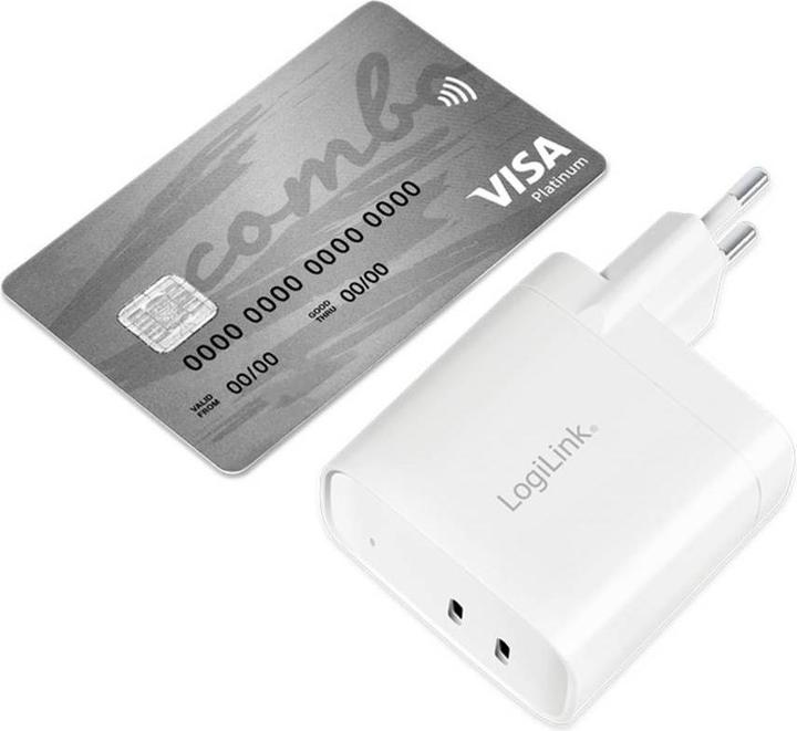 Image du produit LogiLink Adaptateur de prise USB (40 W, 1 portion)