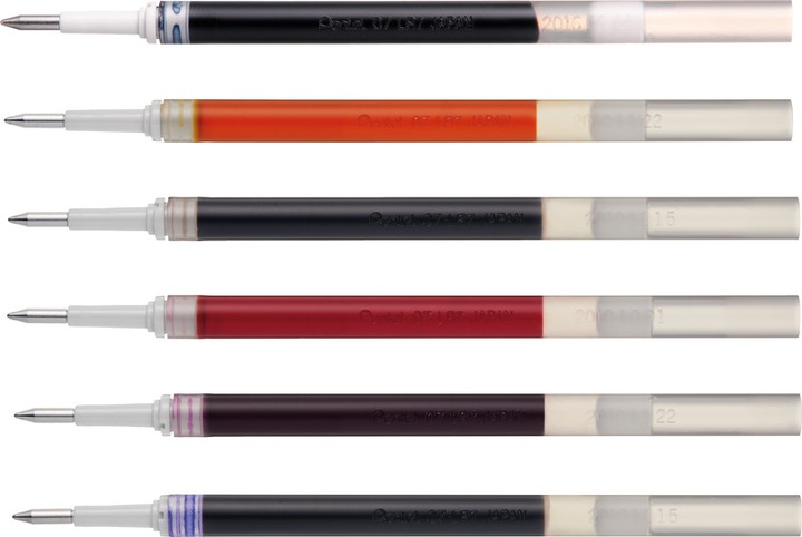 Actual product image Pentel EnerGel refill (Gel mine, Green, 0.70 mm)