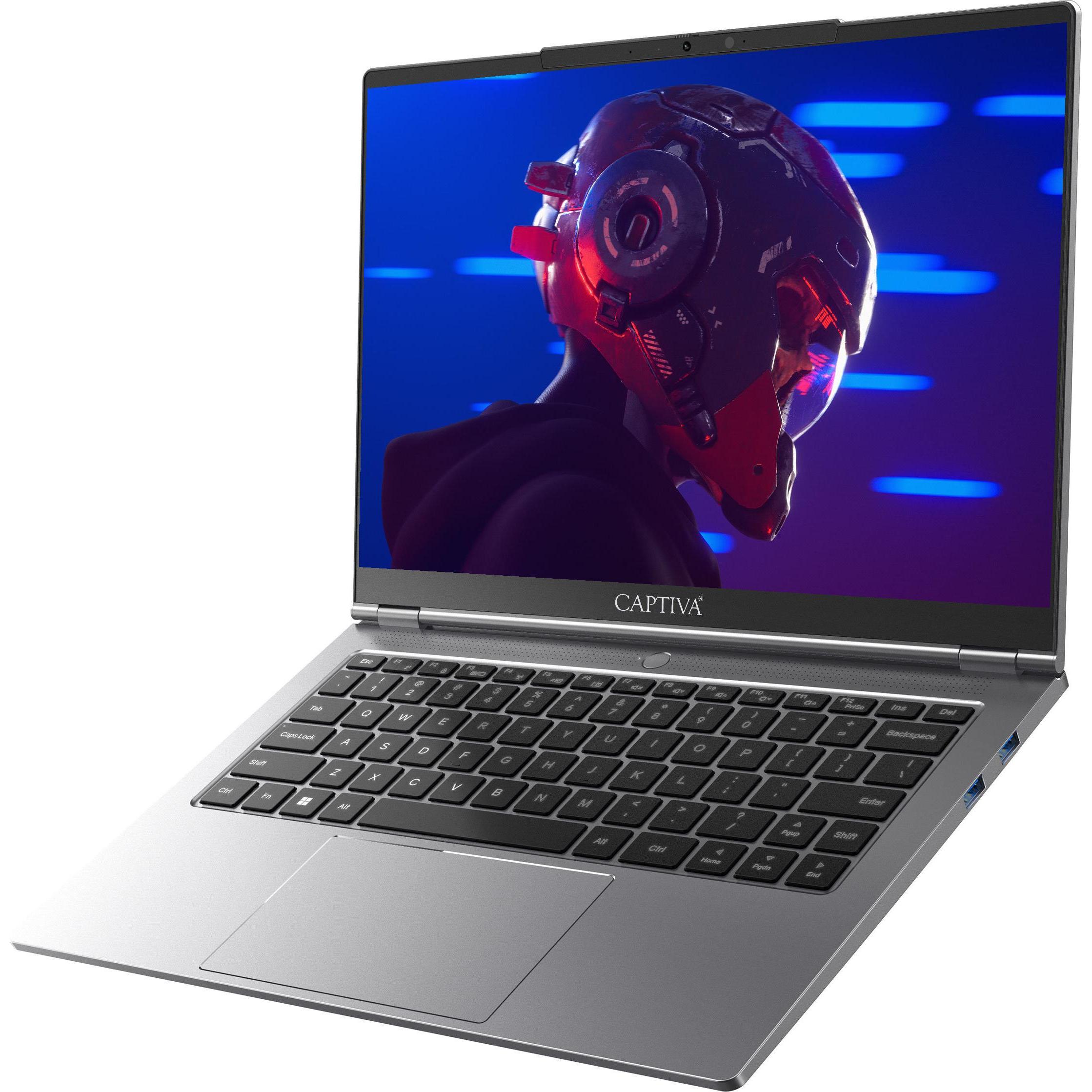 Captiva Power Starter R86-175 Ryzen 7 8845HS Ryzen 7 AMD Radeon-Grafik (14", AMD Ryzen 7 8845HS, 64 GB, 2000 GB, DE), No...