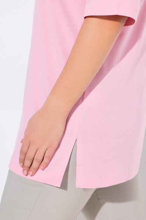 Produktbild Ulla Popken T-Shirt, V-Ausschnitt, Relaxed, Halbarm (54)