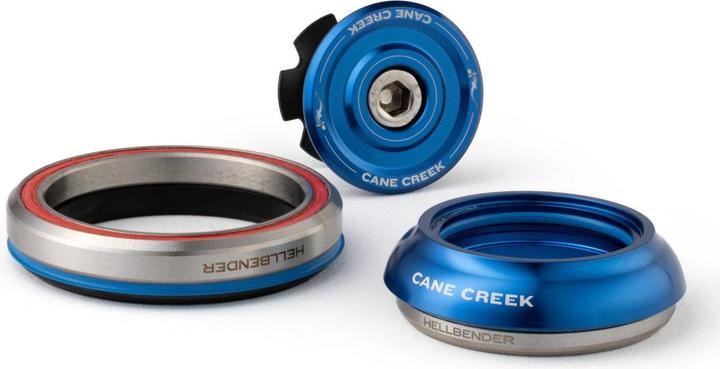 Produktbild Cane Creek Hellbender 70 Tapered Steuersatz, 1 1/8"-1.5", IS42/28.6/H9 | IS52/40, short, black