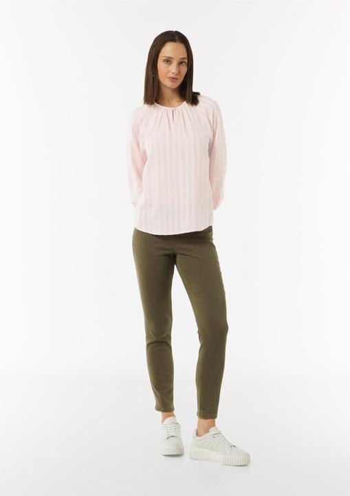 Produktbild Comma Bluse Tunika-Bluse aus Streifen-Jacquard (38)