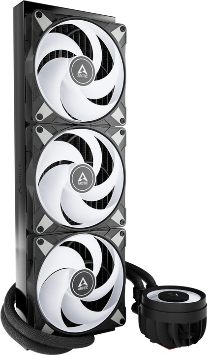 Actual product image Arctic Liquid Freezer III - 420 A-RGB (Black)