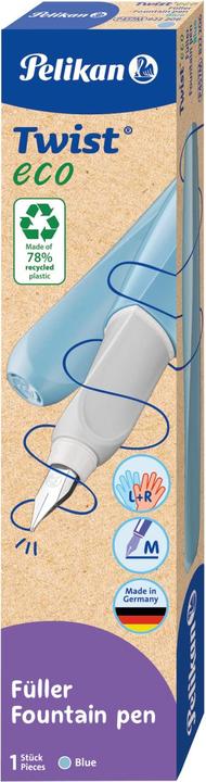 Produktbild Pelikan Twist Fllhalter eco, blau (Blau, Blue, 1 x)