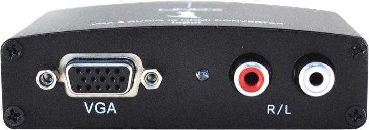 Produktbild Lindy VGA + Audio an HDMI Konverter Maximale Aufloesung 1080p keine Skalierung (Extender)