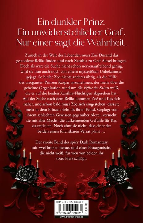 Actual product image Empire of Sins and Souls 2 - Das gestohlene Herz (German, Beril Kehribar, 2024)