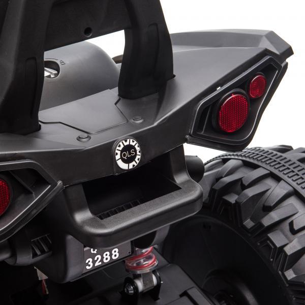 Image du produit Homcom Quad électrique ATV Véhicule pour enfants avec feux avant LED et MP3 USB (12 V)