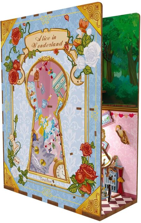 Produktbild Tonecheer Alice in Wonderland - Book Nook (184 Teile)