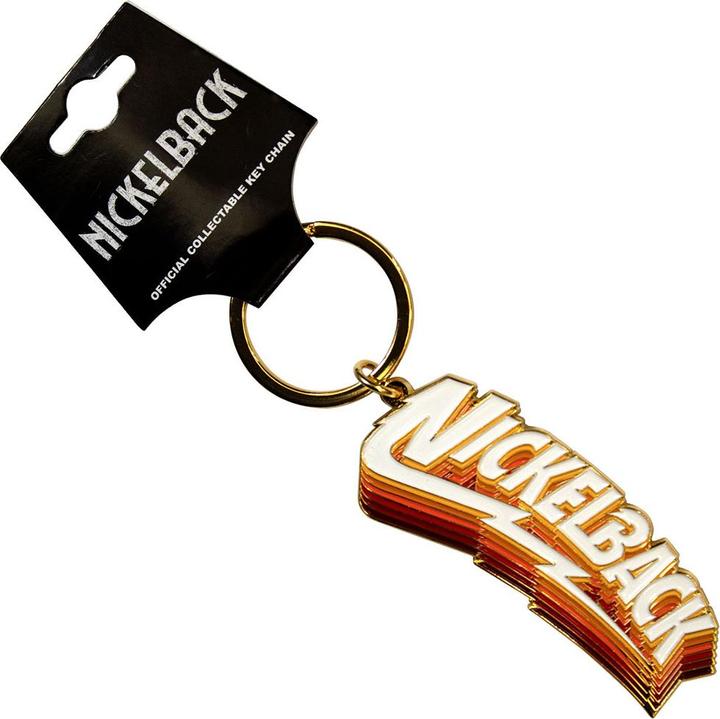 Actual product image Nickelback Gradient Shadows Logo Schlüsselanhänger
