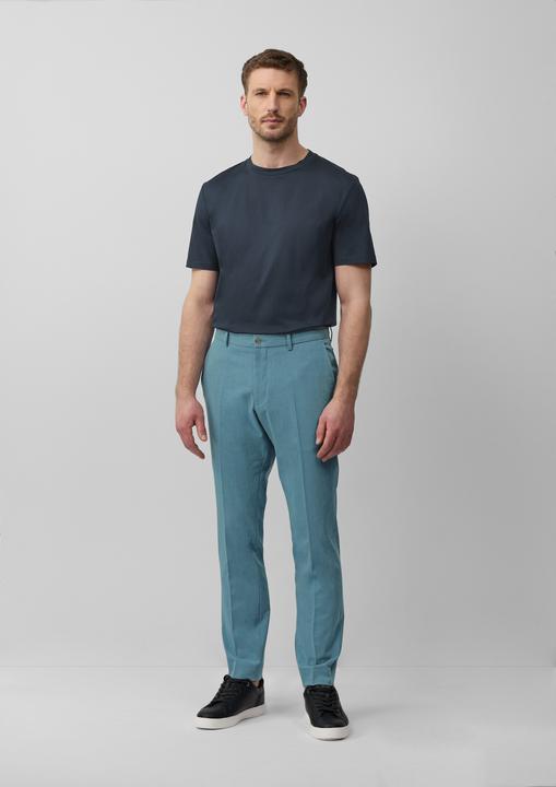 Image du produit S.Oliver Hose s.O PURE: Anzughose aus meliertem Stretch-Twill (102)