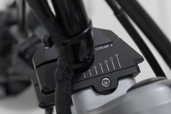 Image du produit Sw Motech Déplacement variable du guidon 22 mm, noir