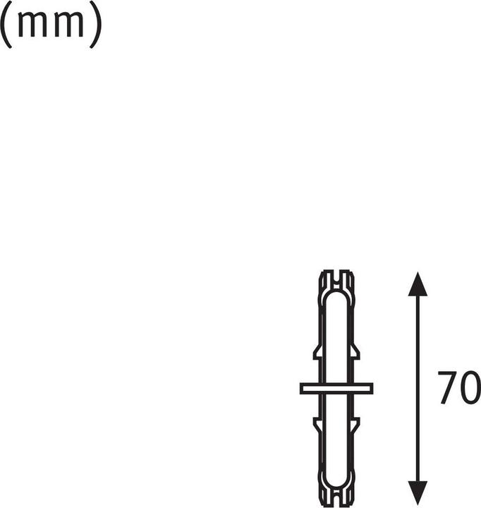 Actual product image Paulmann URail current isolator