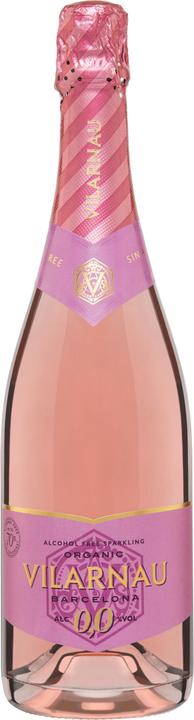 Vilarnau Rosé Bio sans alcool 0.0% 0.75 l (1 x 75 cl)