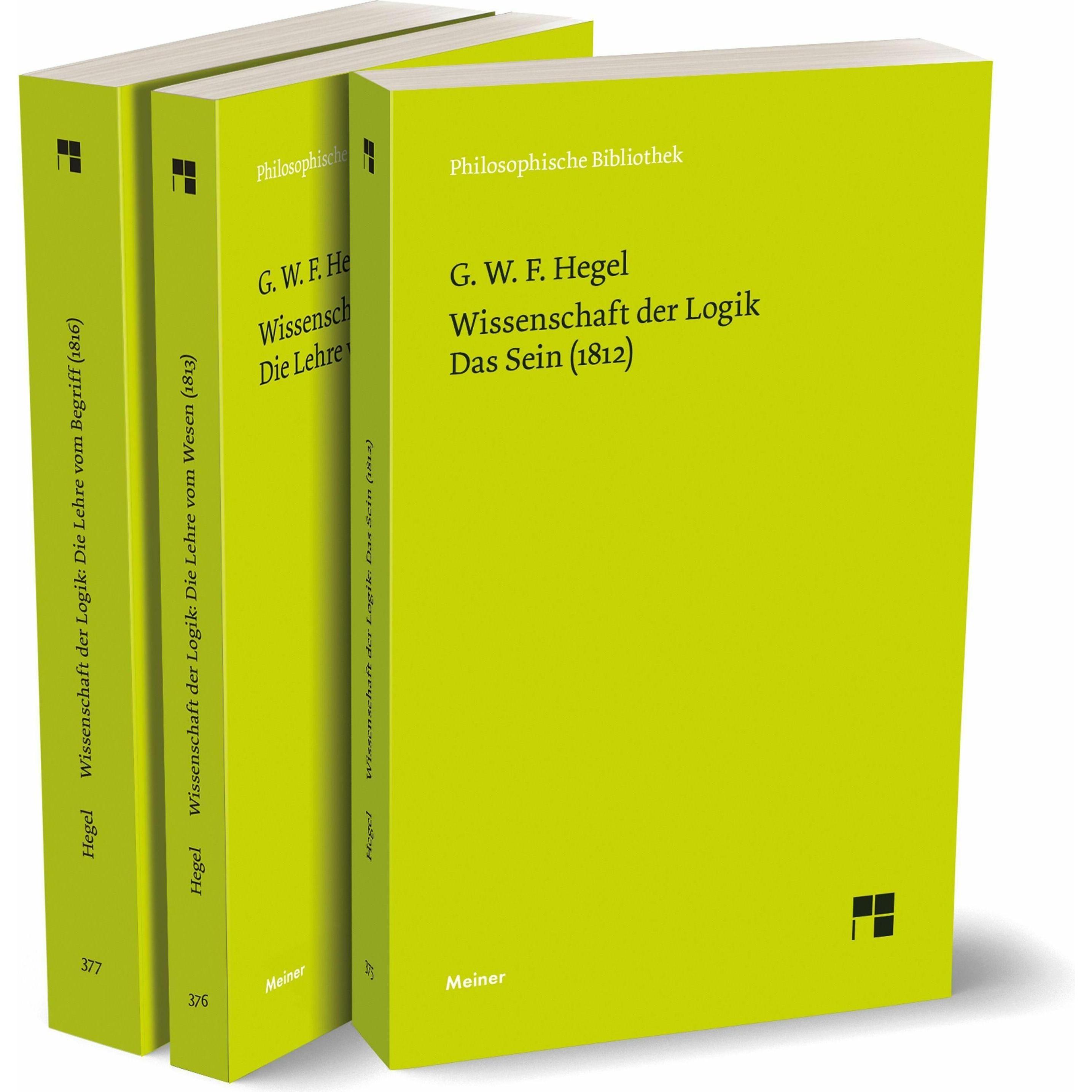 Georg Wilhelm Friedrich Hegel, Fachbücher von Georg Wilhelm Friedrich Hegel