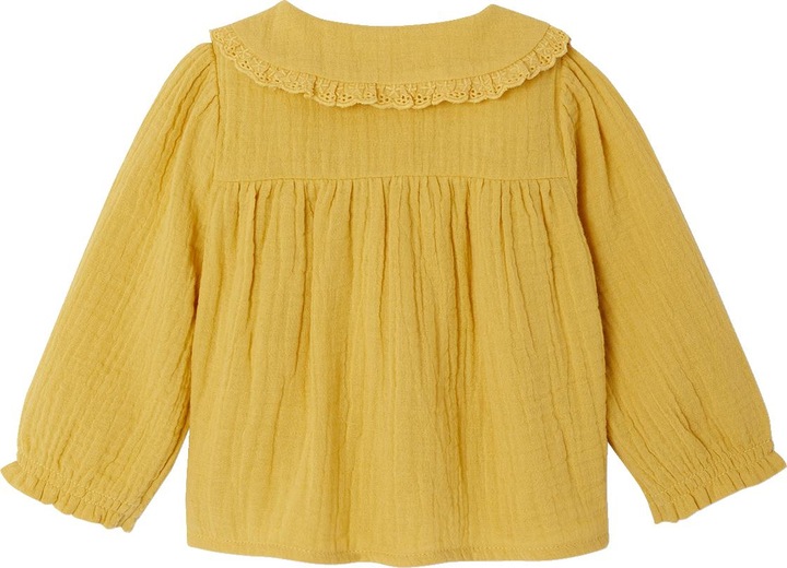 Produktbild Vertbaudet Baby Bluse mit Bubikragen, Baumwollmusselin (86)