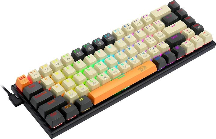 Actual product image Redragon Klawiatura K633 Ryze Red switch (K633CGO-RGB) (US, Cable)