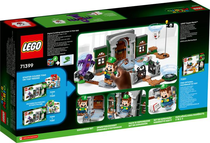 Productafbeelding LEGO Luigi's Mansion: Entree - Uitbreidingsset (71399, LEGO Super Mario)