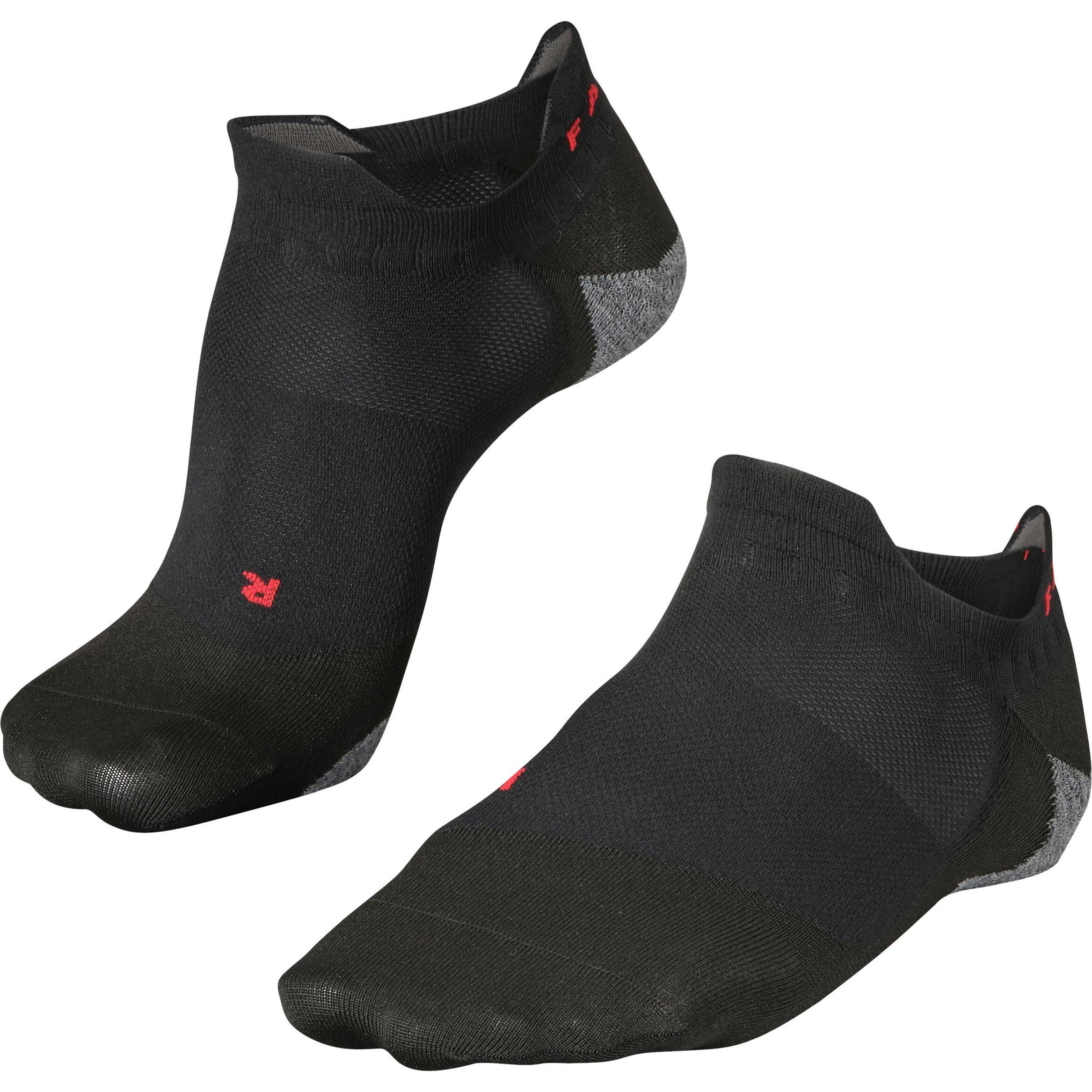 Falke, Herren, Sportsocken, RU5 Invisible (42 - 43), Schwarz