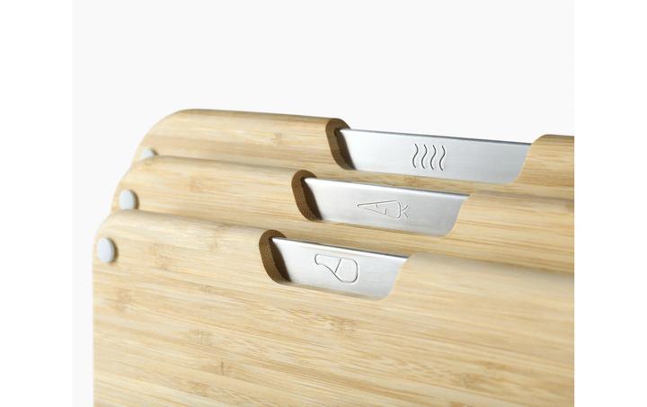 Produktbild Joseph Joseph 3er Set Nest Boards Schneidbrett mit Halterung