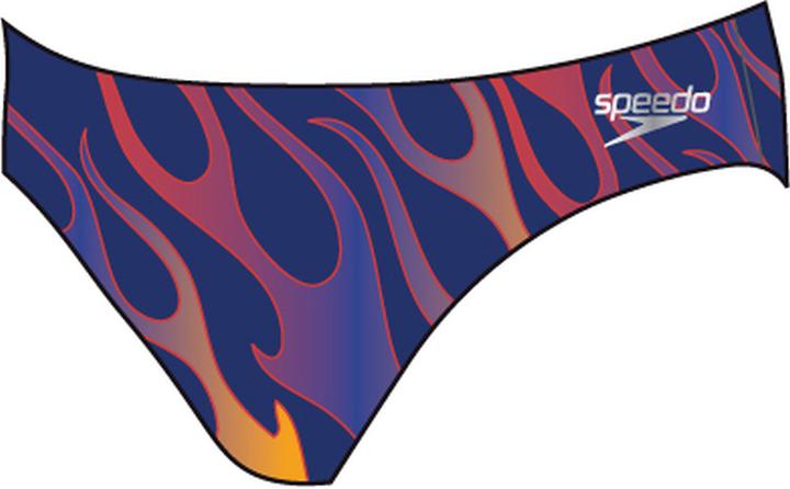 Speedo 8cm Allover Digital Brief (4)