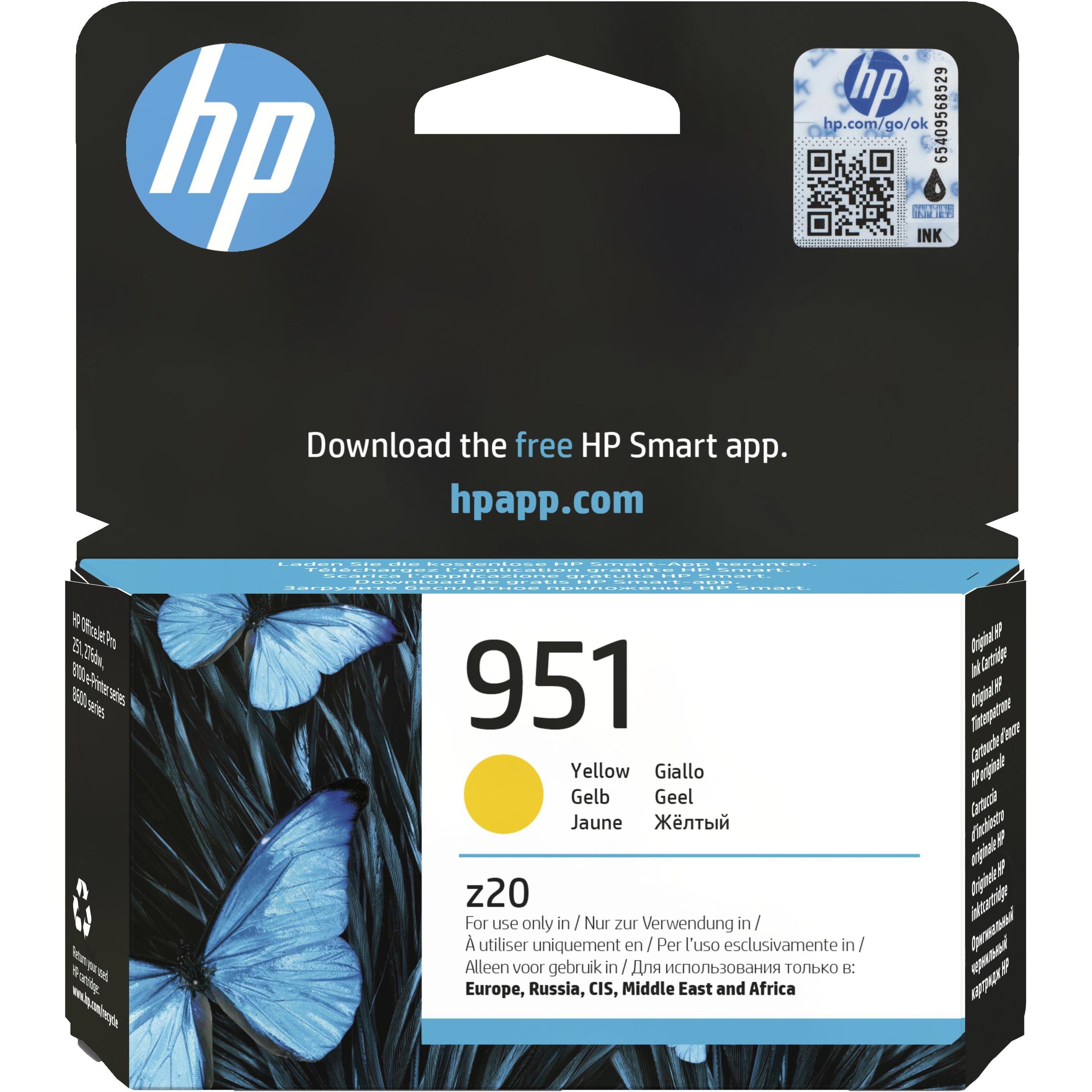 HP, Cartucce, 951 (Y)