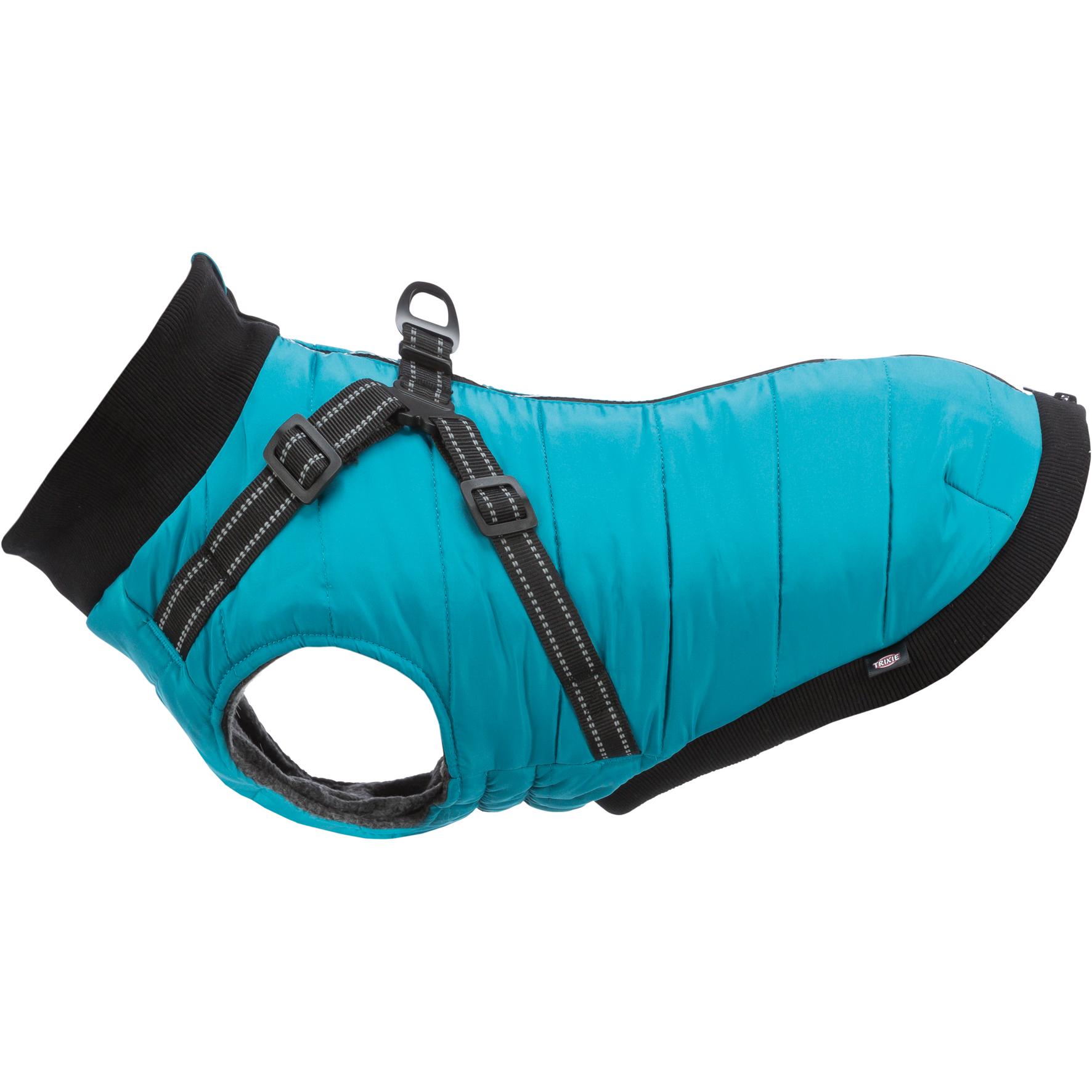 Manteau Pour Chien Avec Harnais Trixie Pontis - Turquoise - 40 Cm