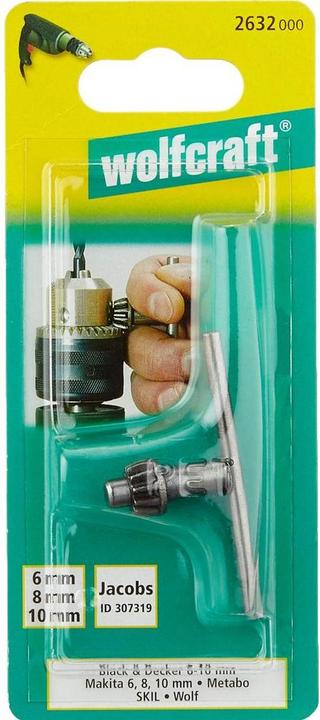 Produktbild wolfcraft 1 Bohrfutterschlüssel Jacobs K6, S14
