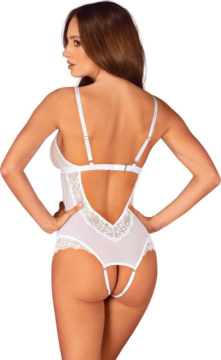 Produktbild Obsessive Heavenly Crotchless Teddy Xl/Xxl (XL, XXL)