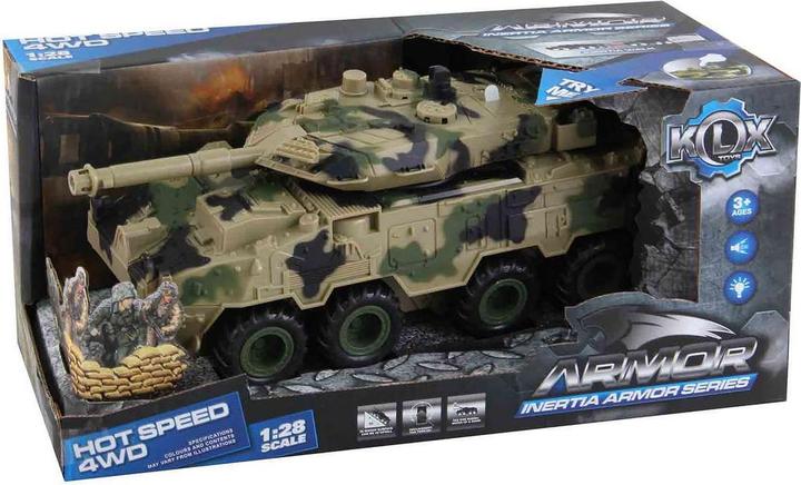 Image du produit Toymax Armored vehicle w/friction, light, sound & Try-Me