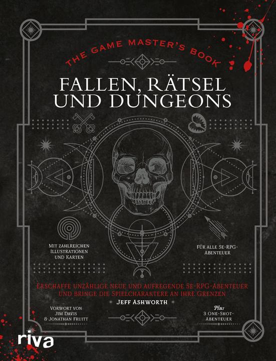 Actual product image The Game Master's Book: Traps, puzzles and dungeons (German, Jeff Ashworth, 2023)