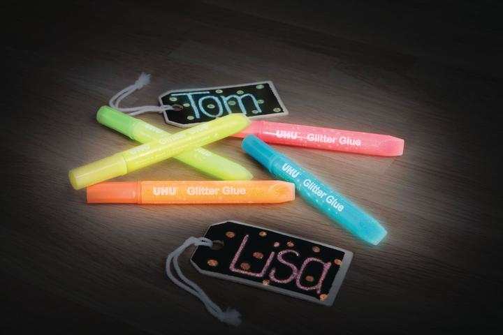 Produktbild UHU Glitter Glue Glow (10 g, 10 ml)