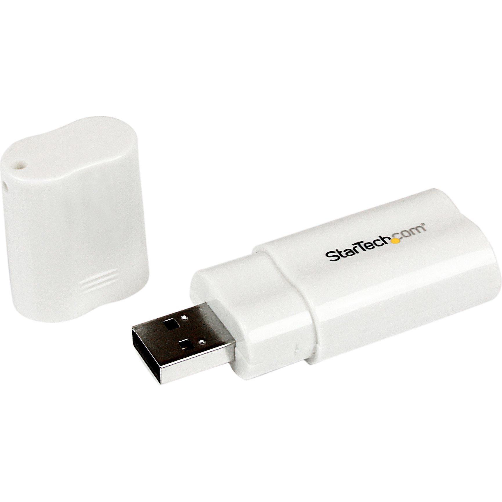StarTech USB 2.0 to Audio Adapter (USB, USB 2.0) (ICUSBAUDIO)