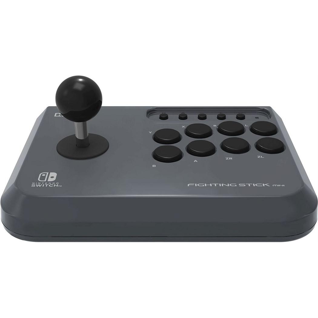 HORI Fighting Stick Mini (Switch), Gaming Controller, Grau