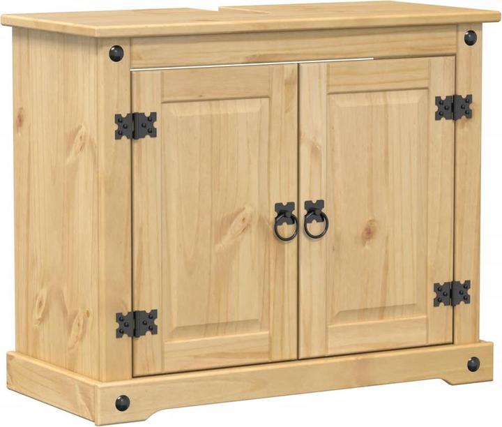 Actual product image vidaXL Corona washbasin base unit