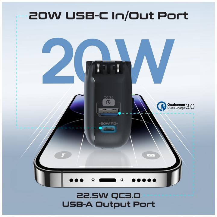 Actual product image ProMate PowerPack-10i Powerbank 10000mAh (10000 mAh, 36 Wh)