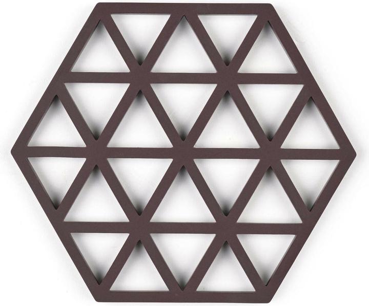Produktbild Zone Denmark Topfuntersetzer Triangle Dunkelbraun (1x)