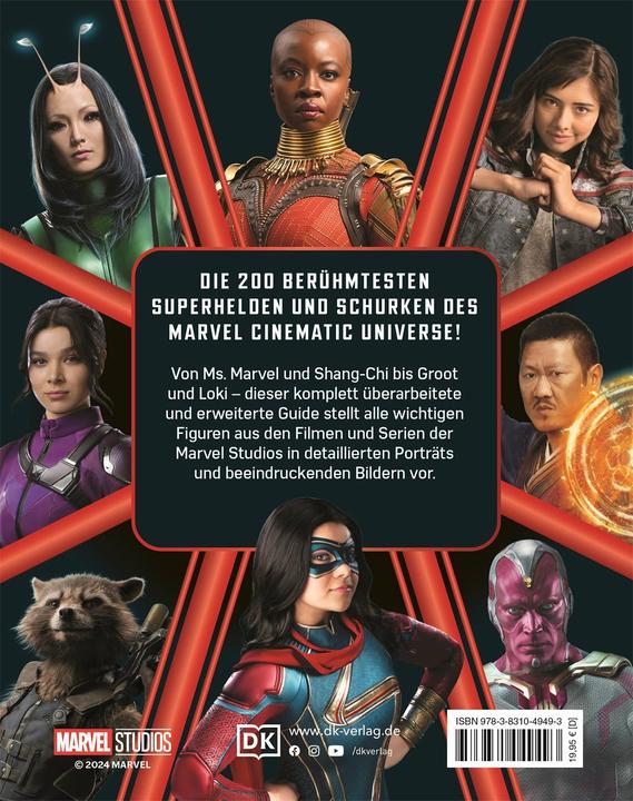 Produktbild MARVEL Studios Lexikon der Superhelden (Deutsch, Adam Bray, Jan Dinter, Kelly Knox, 2024)