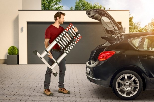 Actual product image Hailo Telescopic ladder Flexline 320 (Single ladder, 99 cm)