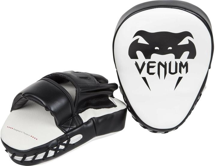 Actual product image Venum Light Focus Mitts - Ice-Black (Pair) (One size)
