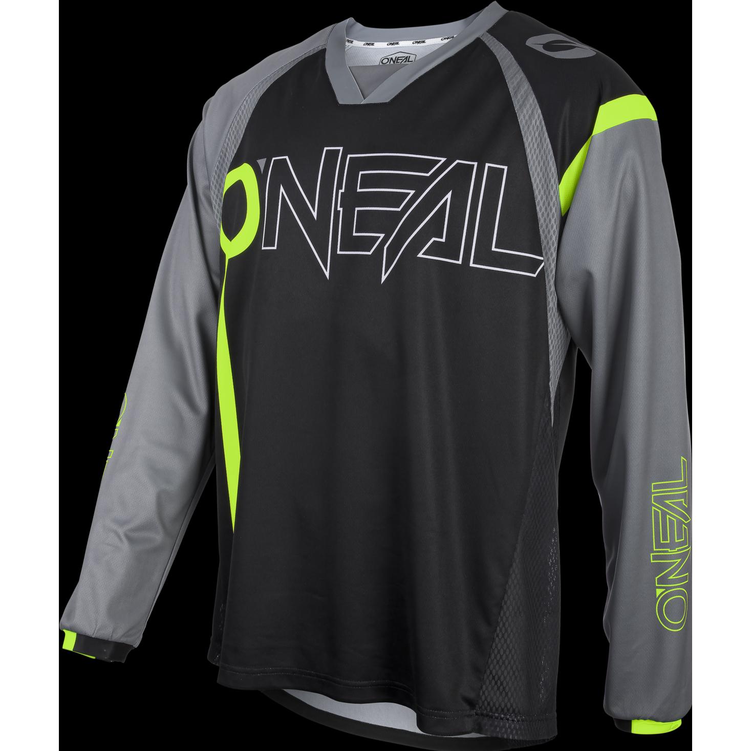 O Neal, Herren, Velotrikot, Element FR (S), Schwarz, Gelb, S
