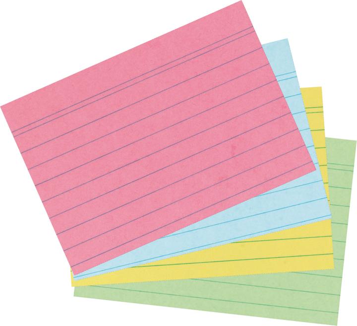 Herlitz Karteikarten (A7, 170 g/m², 200 x)