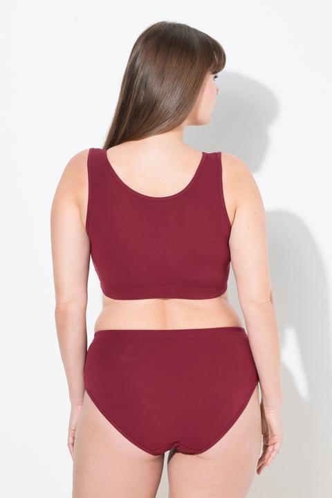 Immagine prodotto Ulla Popken Bustier di cotone biologico con spalline larghe (42 A, 44 A)