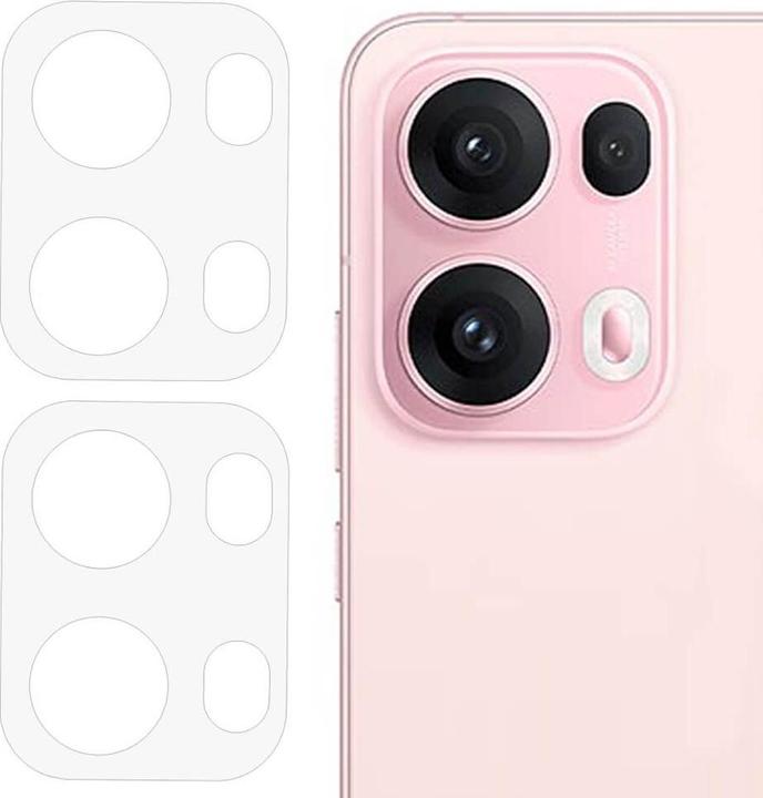 Actual product image Cover-Discount OPPO Reno13 Pro 5G - 2 Stk. Panzerglas Kamera (2 Piece, Oppo Reno 13 Pro)